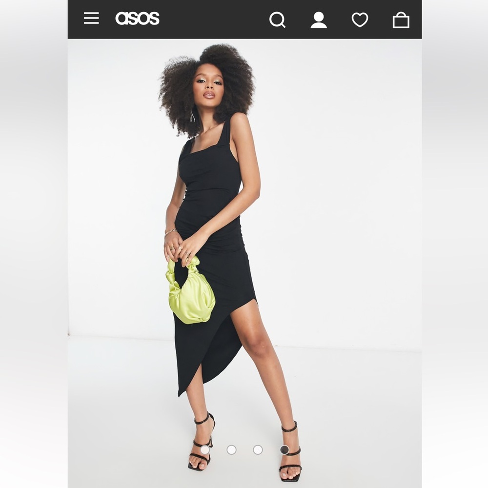 ASOS Elegant Black Dress size 10 NWT